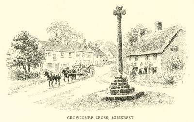 Crowcombe Cross, Somerset by Alfred Robert Quinton
